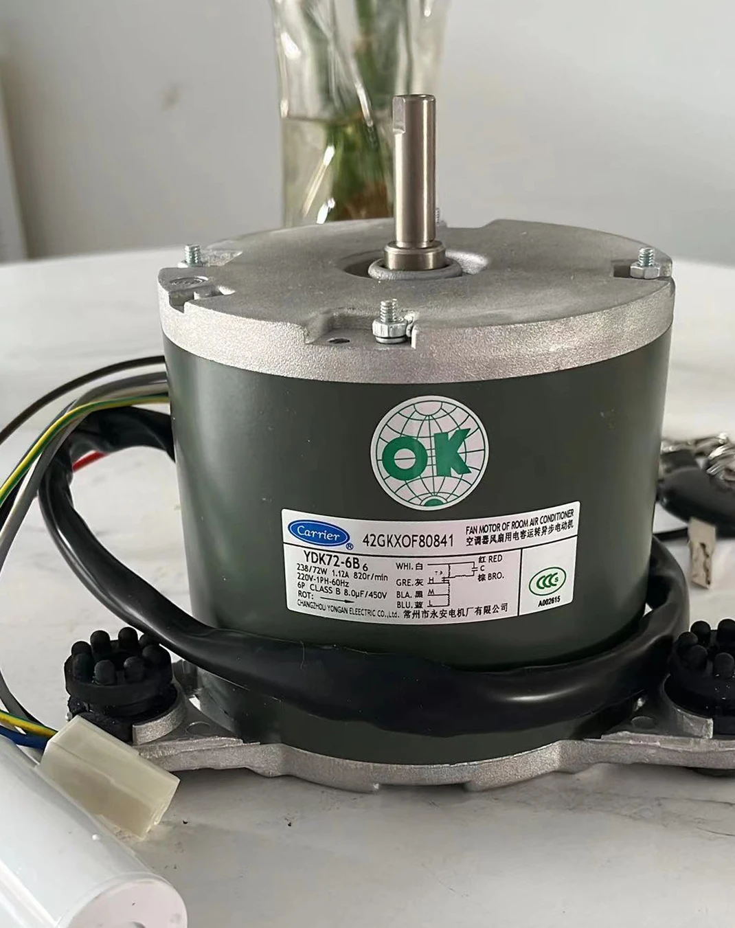 ceiling motor for air conditioner new YDK115-6A6 YDK72-6A6