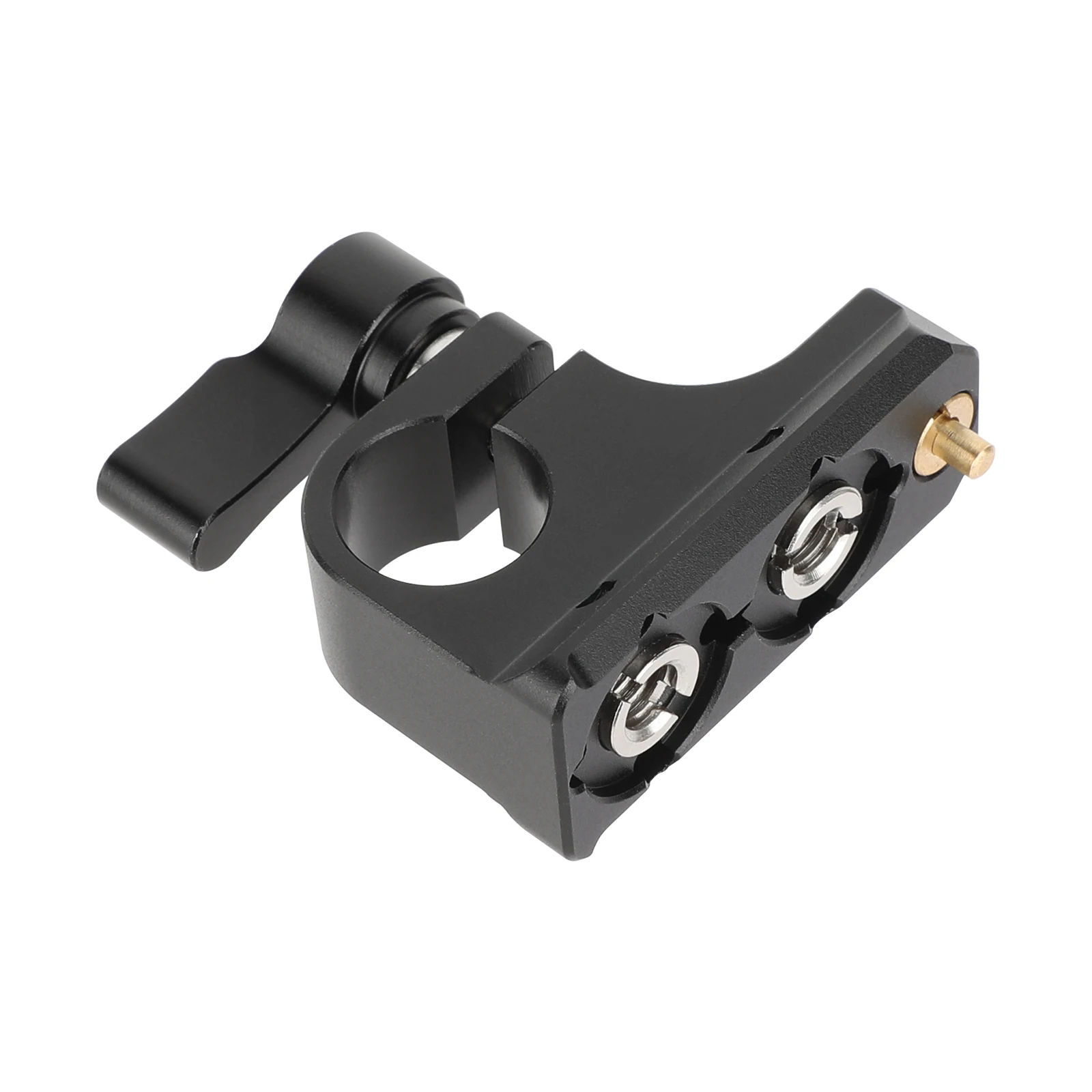 CAMVATE 15mm Rod Clamp with NATO Rail or Anti-Twist Accessory Mounting For Shoulder Rig Kit Accessories