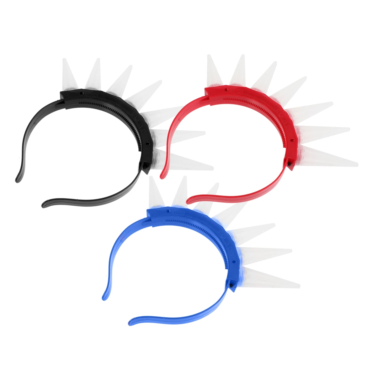 

4pcs Led Glow Hair Headband Elegant Romantic Design Durable High-Quality Plastic Party Birthday Festival Night Outdoor Indoor