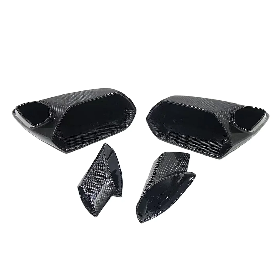 

Dry Carbon Fiber Car Rearview mirror bright black Rearview Mirror Cover for Lamborghini Aventador LP700 Side mirror