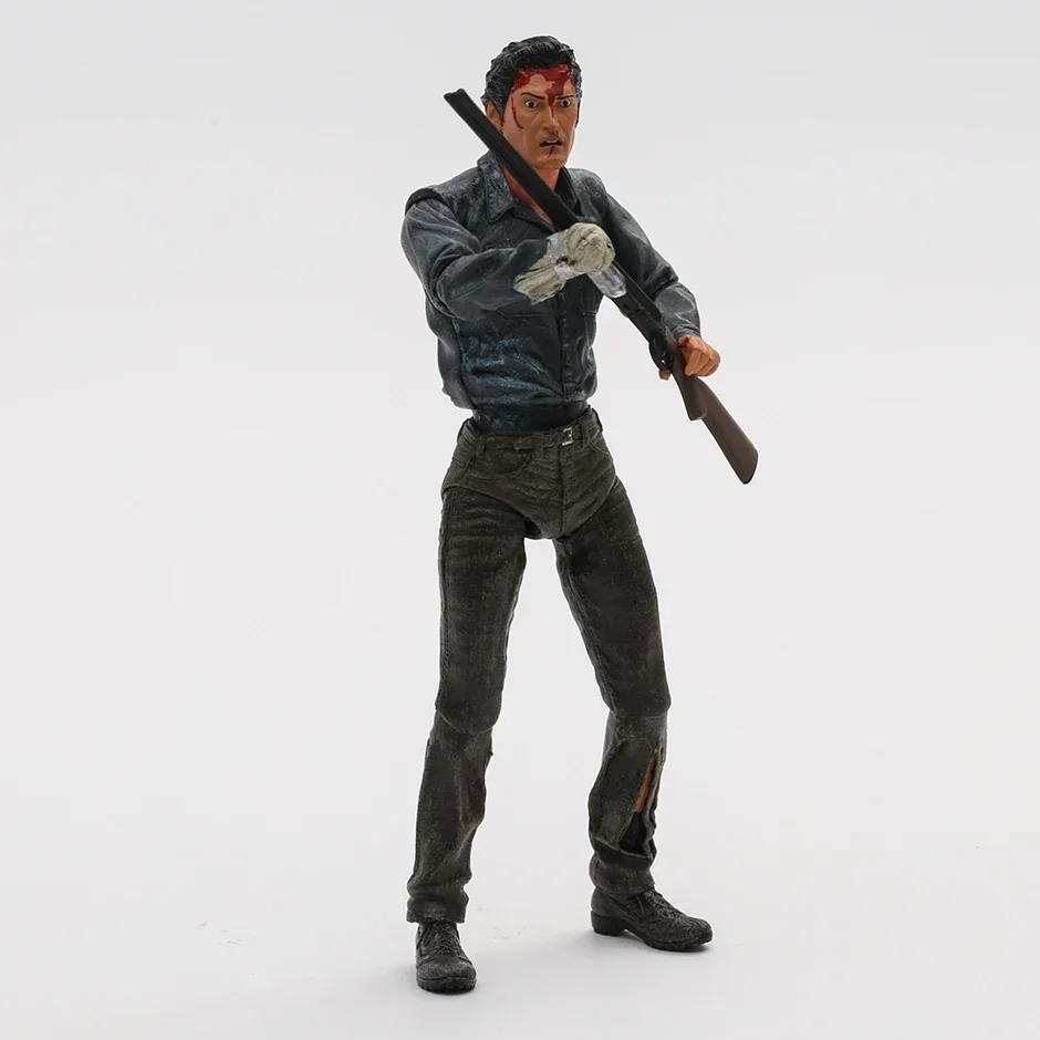 NECA Evil Dead 2 Dawn 얼티밋 애쉬 액션 피규어, 변경 가능한 액세서리 PVC 모델