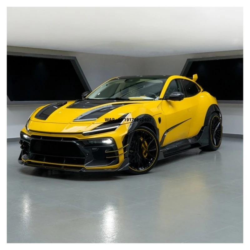 Private Customization K Style Automotive Accessories Dry Carbon Fiber Body Kits Auto Parts for Purosangue