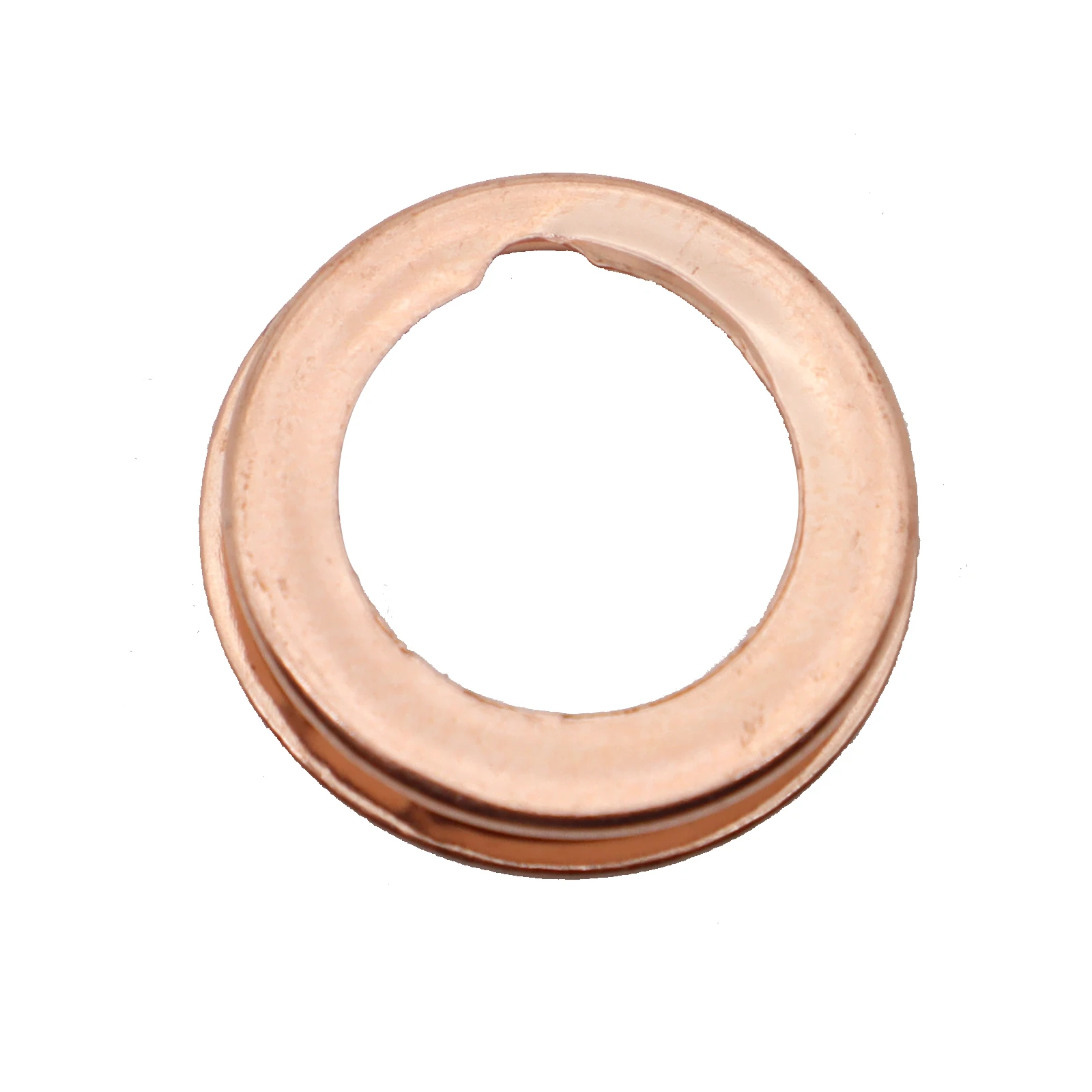 10pcs Car Engine Oil Drain Plug Gasket 1102601M02 Copper Colored Oil Drain Plugs Crush Washers Gaskets Rings for Nissan Infiniti