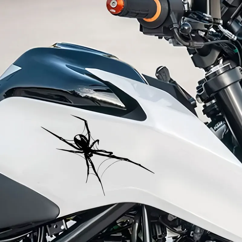 1PC Spider Motorcycle Sticker Waterproof Vinyl Decal for Motorbike Side Panel Fuel Tank Car Window Rear Bumper Electric Scooter view 3