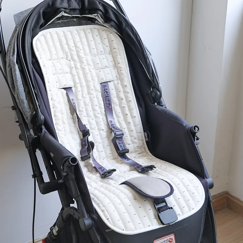 

New Printed Thin Car Seat Cushion Extra Thick Cotton Pads for Strollers Baby Car Seats and High Chairs Breathable Machine