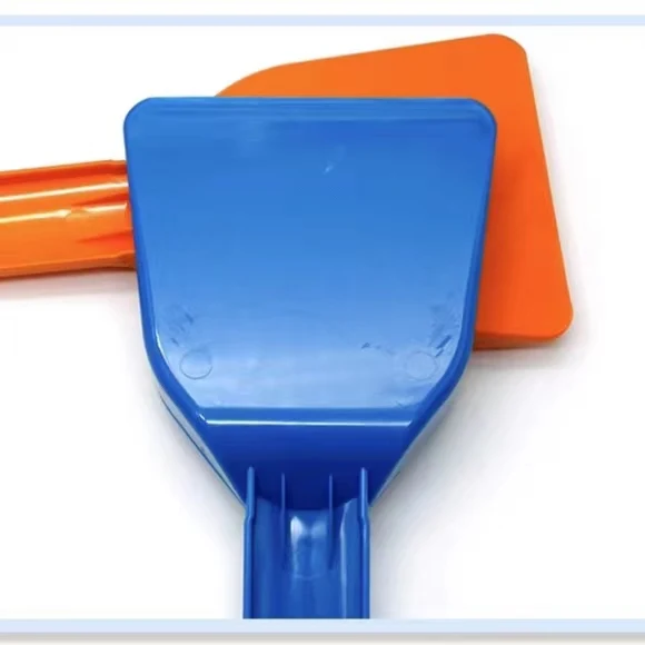 مجرفة تجميد الثلاجة المنزلية ، مجرفة إزالة الجليد ، ملاعق بلاستيكية خاصة سميكة المطبخ ، 2 قطعة