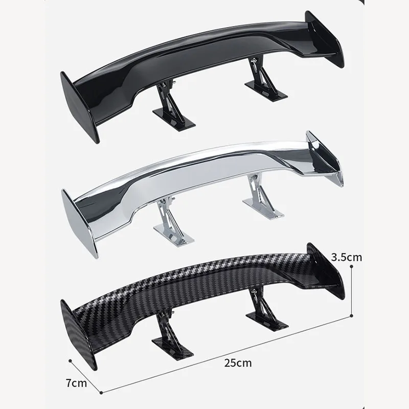 

Универсальный мини-спойлер с маленьким хвостовым крылом, модификация автомобиля из углеродного волокна, автостайлинг, украшение, автомобильные аксессуары