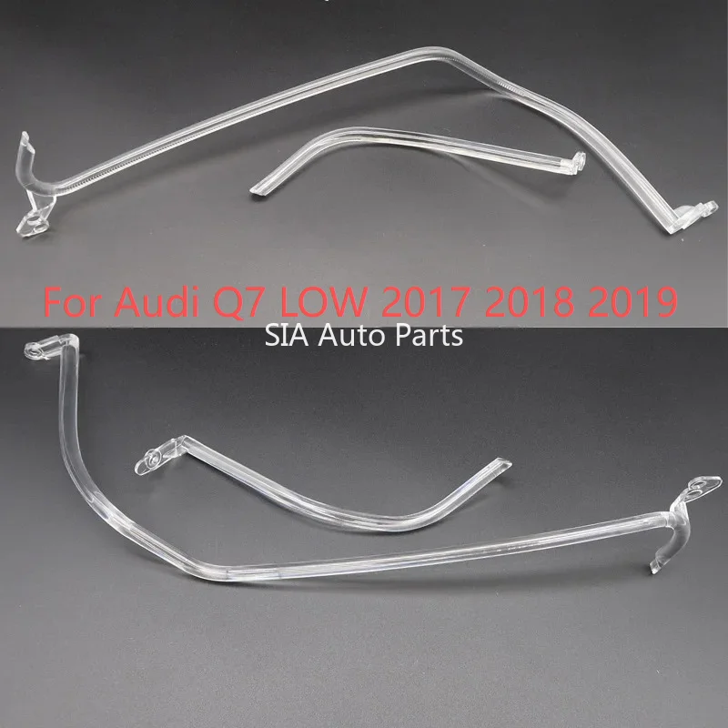 

For Audi Q7 LOW 2017 2018 2019 Car Headlights DRL Light Strips Angel Eyes Chip Ballast Module Illuminations Maintenance