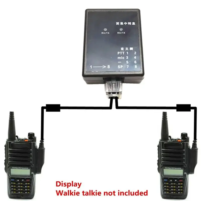 Stylish-Handset Walkie Talkie Repeater Set 2-Way Repeater Board Repeater Kit Relay Box For TYT WOUXUN KIRISUN HYT For Interphone
