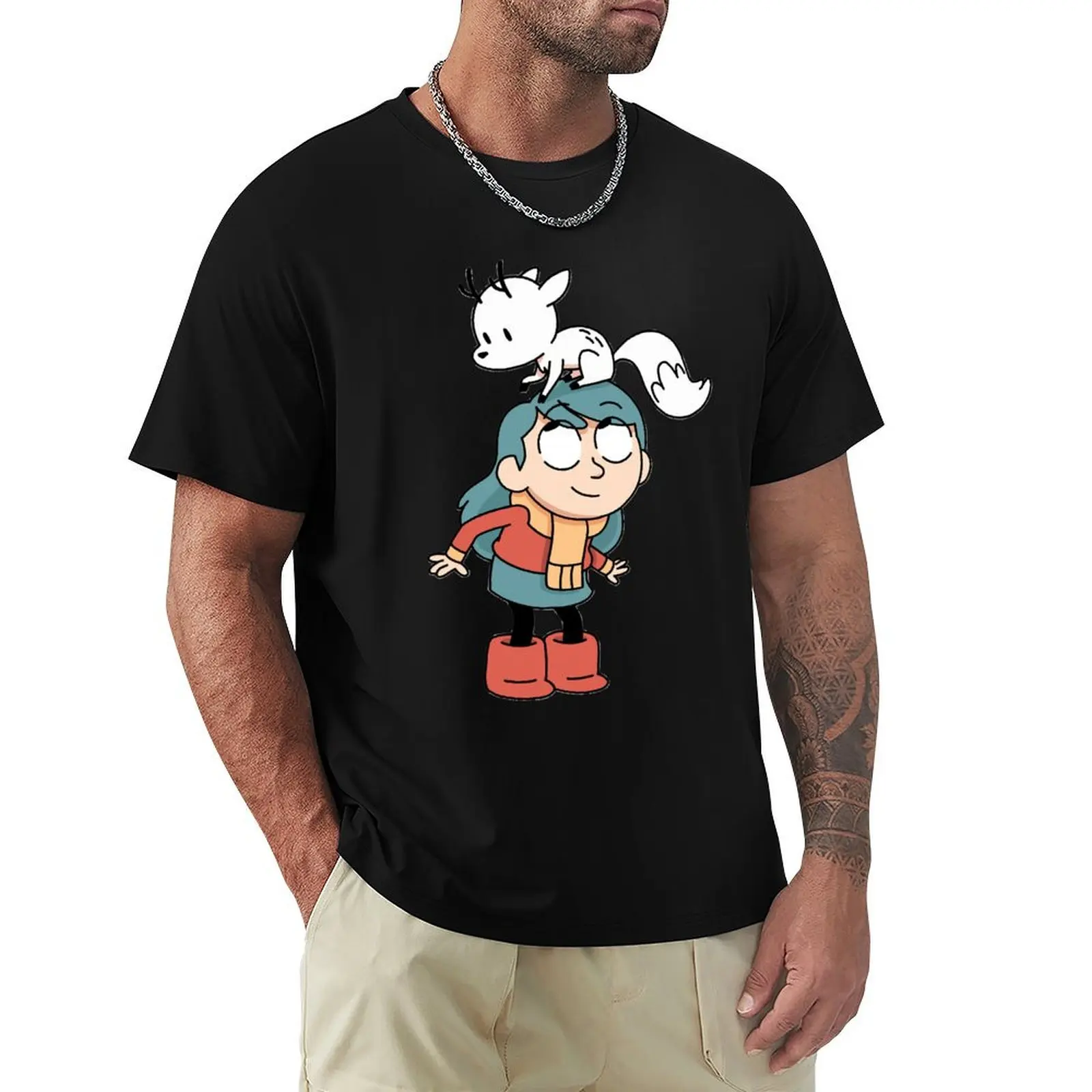 Футболка Hilda and Twig Hilda в винтажном стиле с принтом