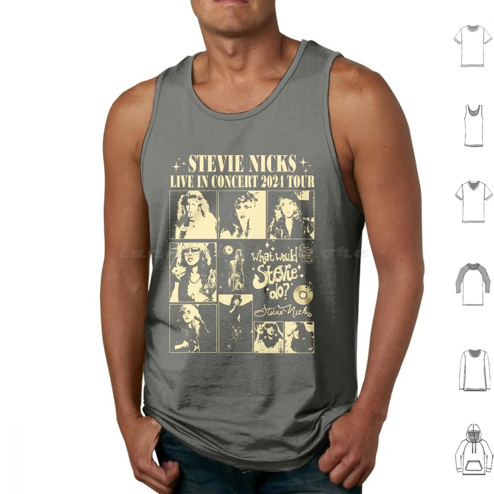 2024 Stevie Nicks Tour Live In Concert Shirt Tank Tops Vest Sleeveless Fleeetwoodmac Stevie Nicks Stevie Nicks