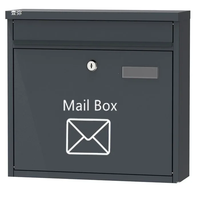 Y16- Graphic logo mailbox Outdoor community wall-mounted suggestion box Complaint suggestion box mailbox with lock