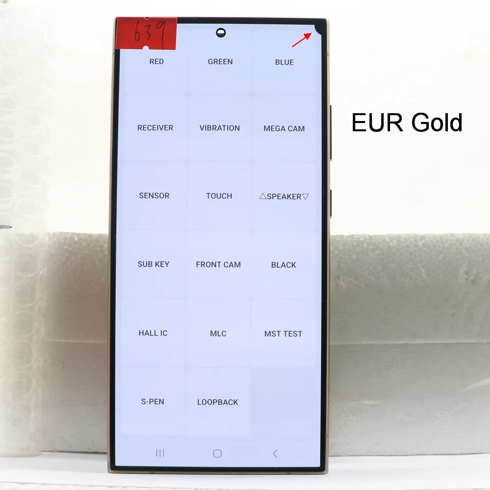 Super AMOLED S24Ultra LCD Touch Screen For Samsung Galaxy S24 Ultra 5G S928 S928F S928B S928U S928E Display Digitizer Assembly