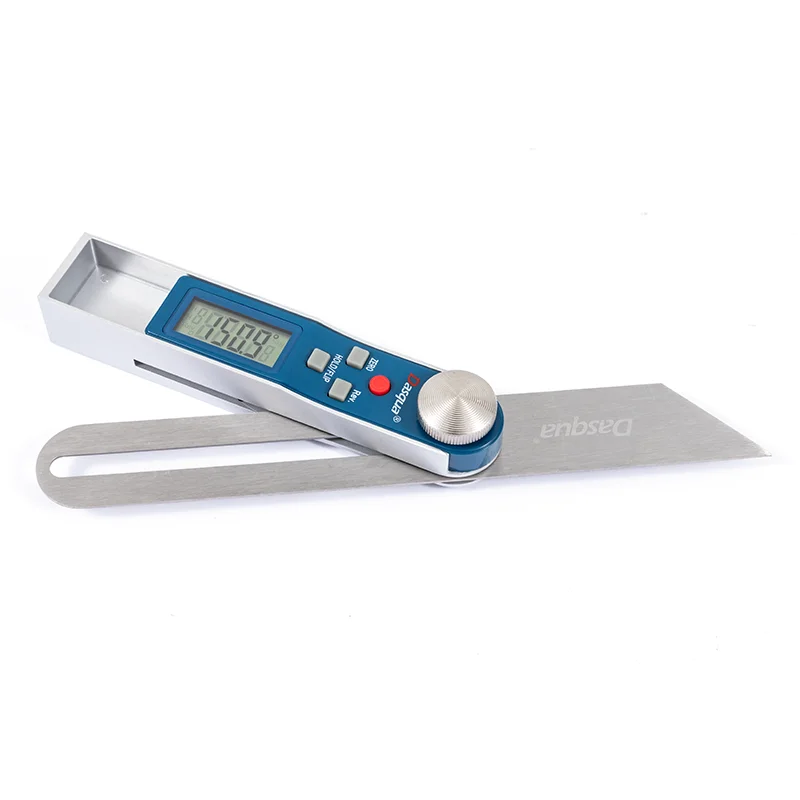

DASQUA High Precision 0-360 Degree Digital Sliding T-Bevel Gauge Woodworking Measurements Ruler T Bevel Angle Finder Protractor