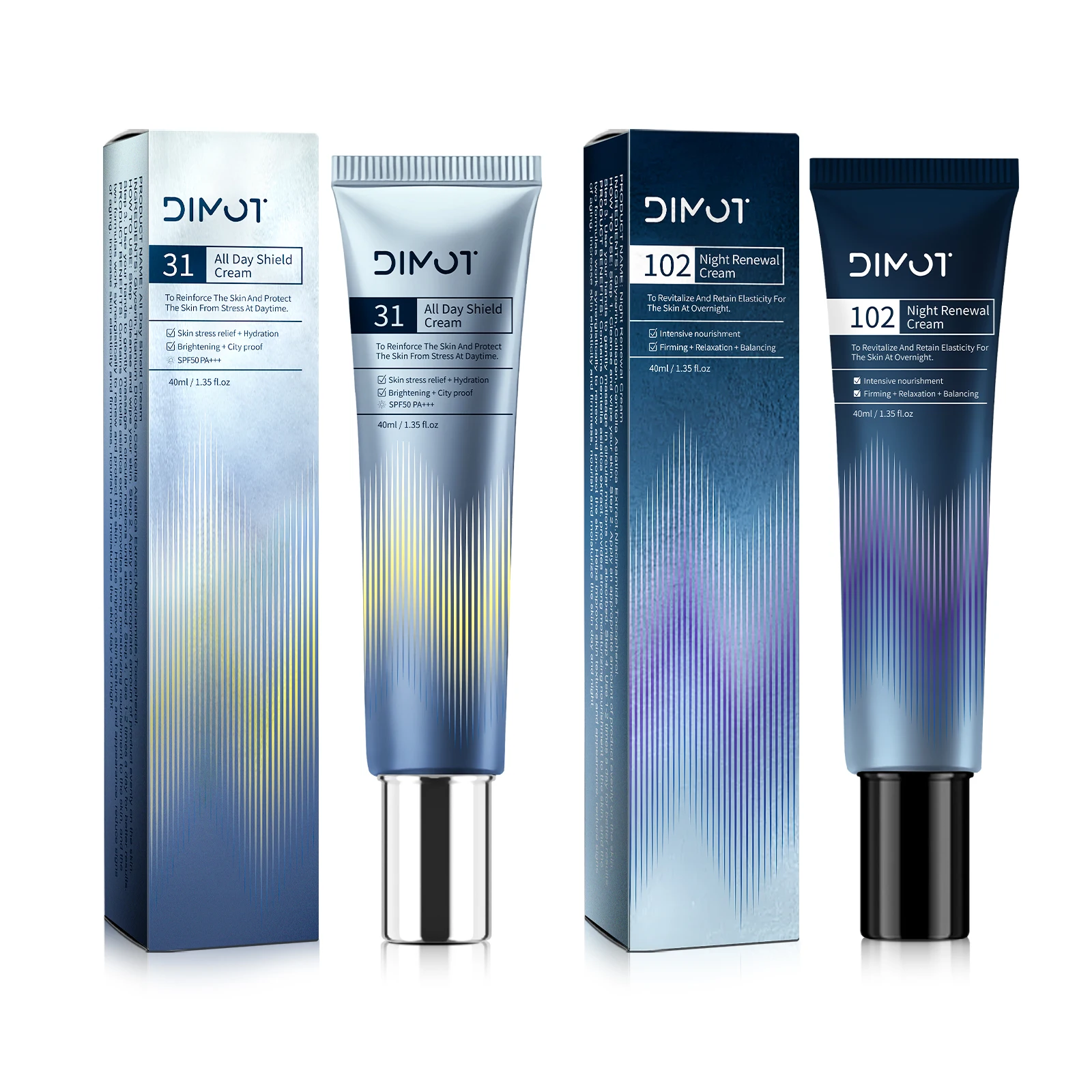 

Night/Day Cream Firming Moisturizing Facial Hydration First Aid Soothing Skin All Day Niacinamide Centella Asiatica Facial Care