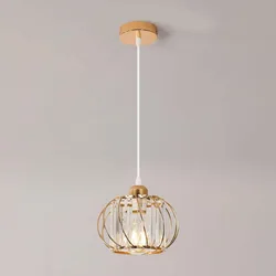 Modern Crystal Pendant Lamp Dining Room Lamp Bar Lamp Bedroom Hanging Light Fixture Lustres Simple Pendant Lights