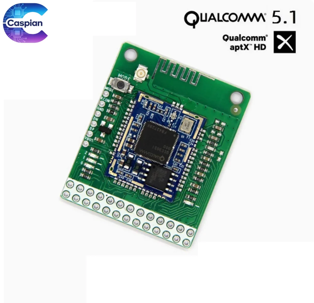 QCC3031 Low Power Bluetooth 5.0 Module, aptHD Lossless Codec, I2S/SPDIF