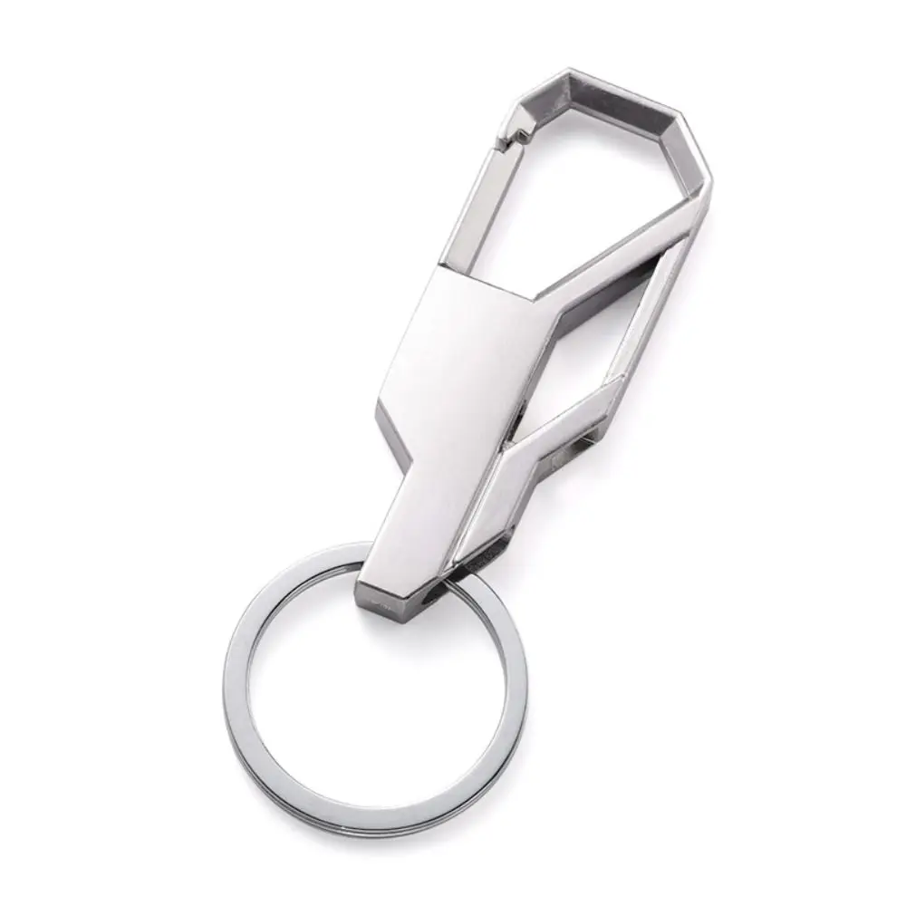 Durable Metal Key Chain Classical Simple Keyring Bag Accessories