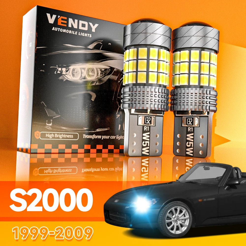 2pcs For Honda S2000 1999-2009 LED Parking Light Clearance Lamp 2000 2001 2002 2003 2004 2005 2006 2007 2008 Canbus Accessories