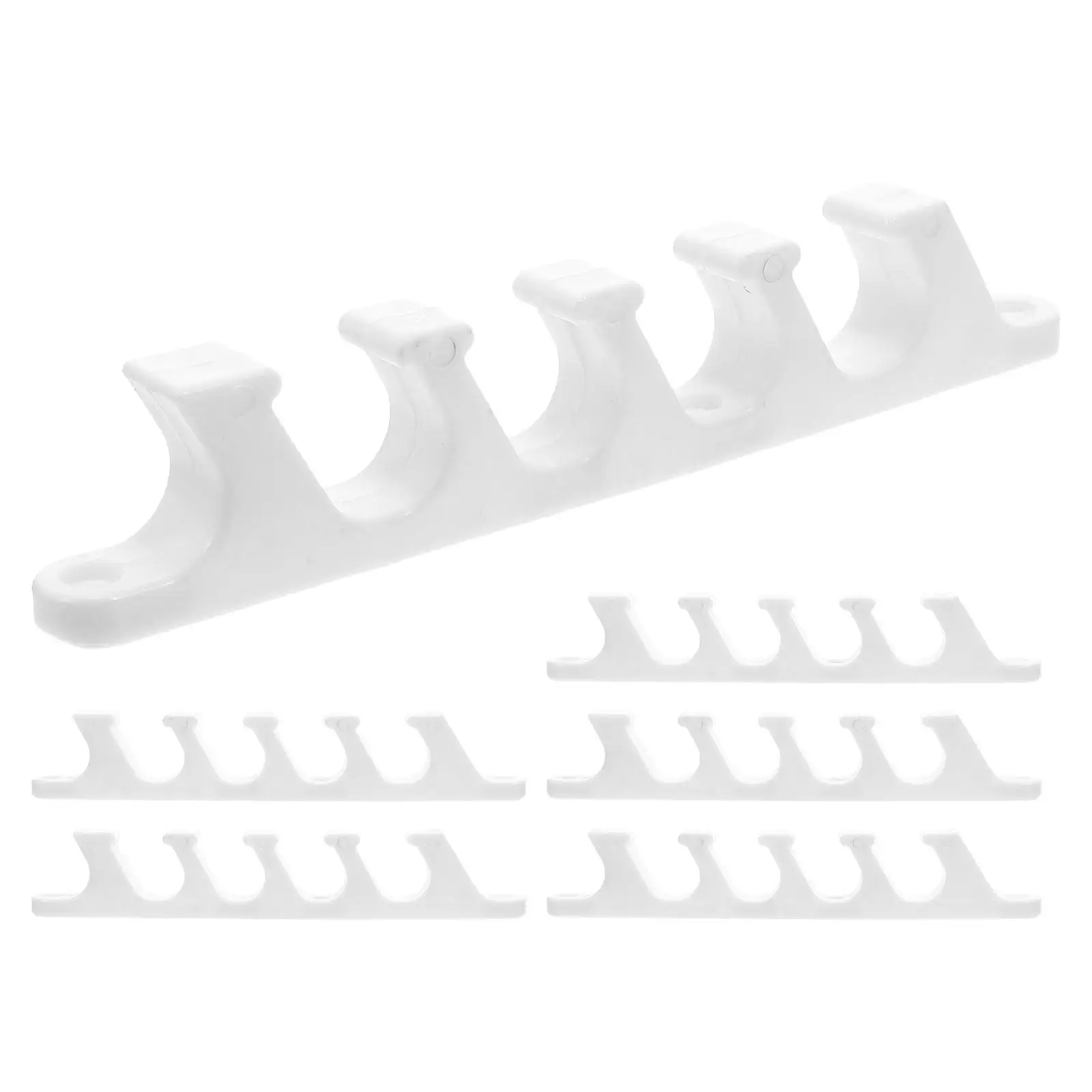 6Pcs Plastic Outdoor Chair Adjustment Bracket Replacement Adjustable Bracket For Outdoor Folding Lounge Chairs
