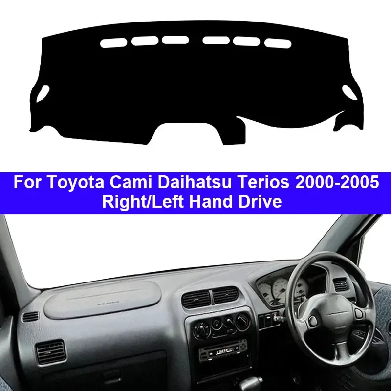 

Car Auto Inner Dashboard Cover for Toyota Cami Daihatsu Terios 2000 - 2005 Dashmat Carpet Cape Sun Shade Pad Rug Anti-UV