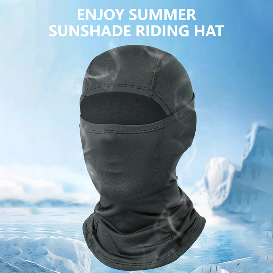 KoKossi Sun Protection Cycling Mask Balaclava Multi-function Ice Silk Full Face Mask Bicycle Motorcycle MTB Sunscreen Headwear