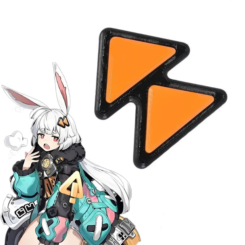 Projeto de jogo Mugen ‌   Taffy cosplay hairpin kawaii hairclip jóias impressão 3d meninas headwear acessório de cabelo ornamento decoração