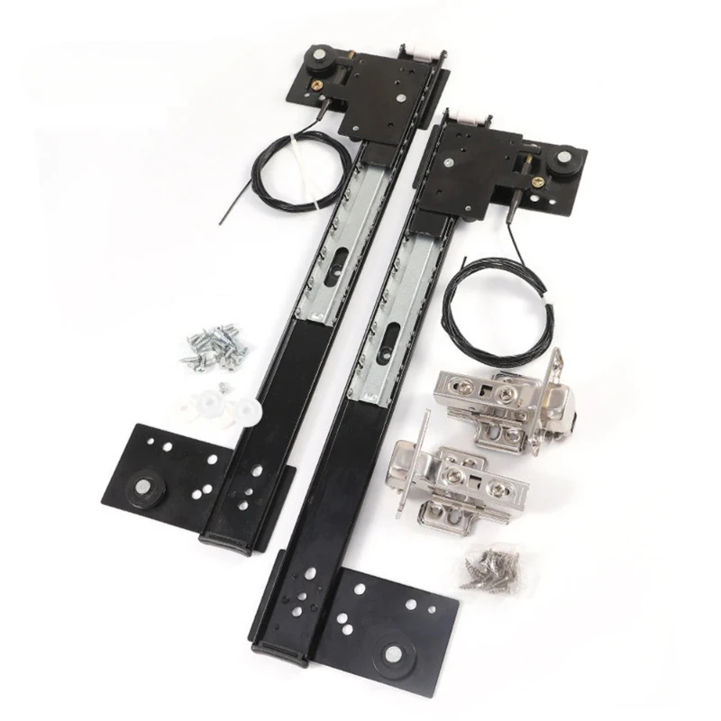Concealed 10-18kg Bearing Capacity Furniture Pocket Door Sliding System Cabinet Drawer Slides