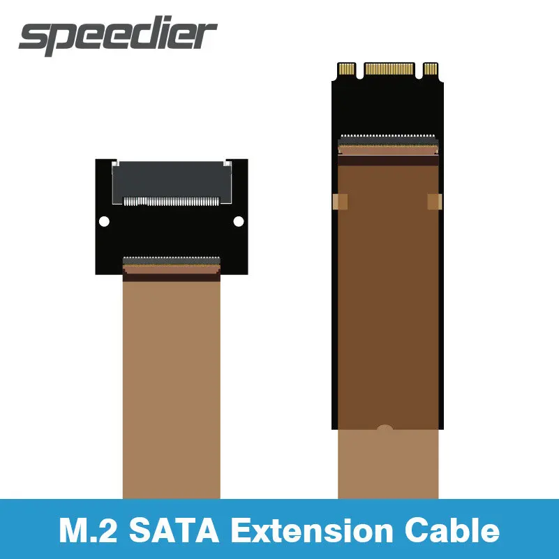 Cable adaptador externo para unidad de estado sólido, adaptador M.2 Sata, Bkey SSD, Ngff SSD, tarjeta elevadora M2 2240/2280, 10/30CM