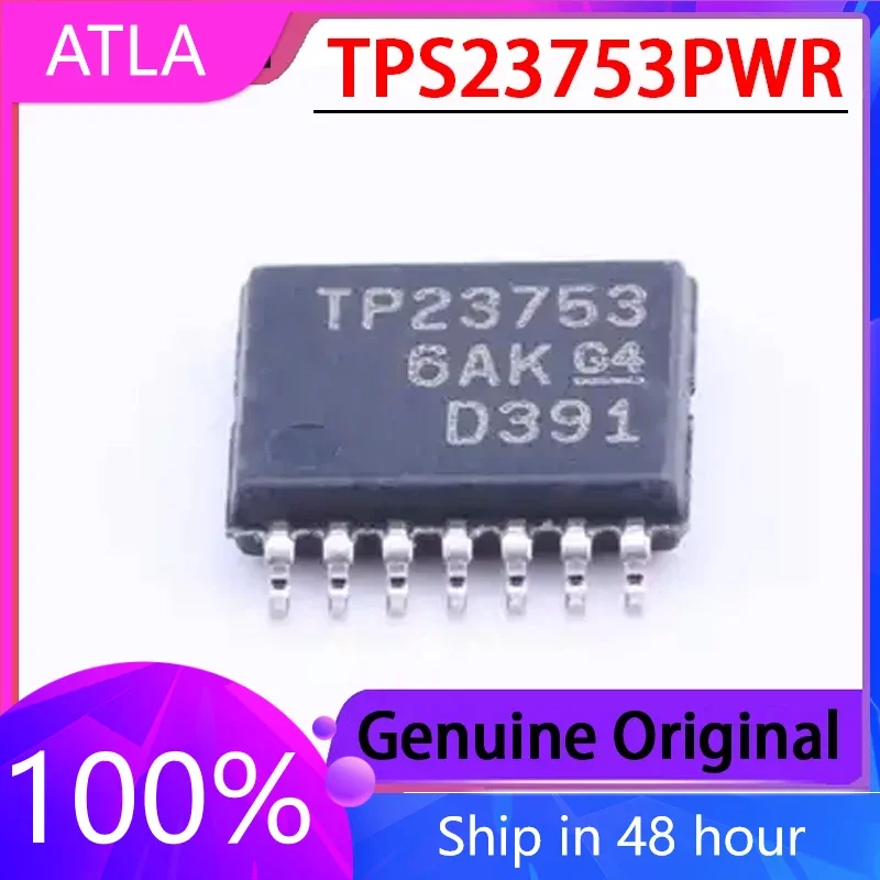 

5PCS TPS23753PWR Screen Printed TP23753 Converter Chip Packaging TSSOP14 Brand New Original