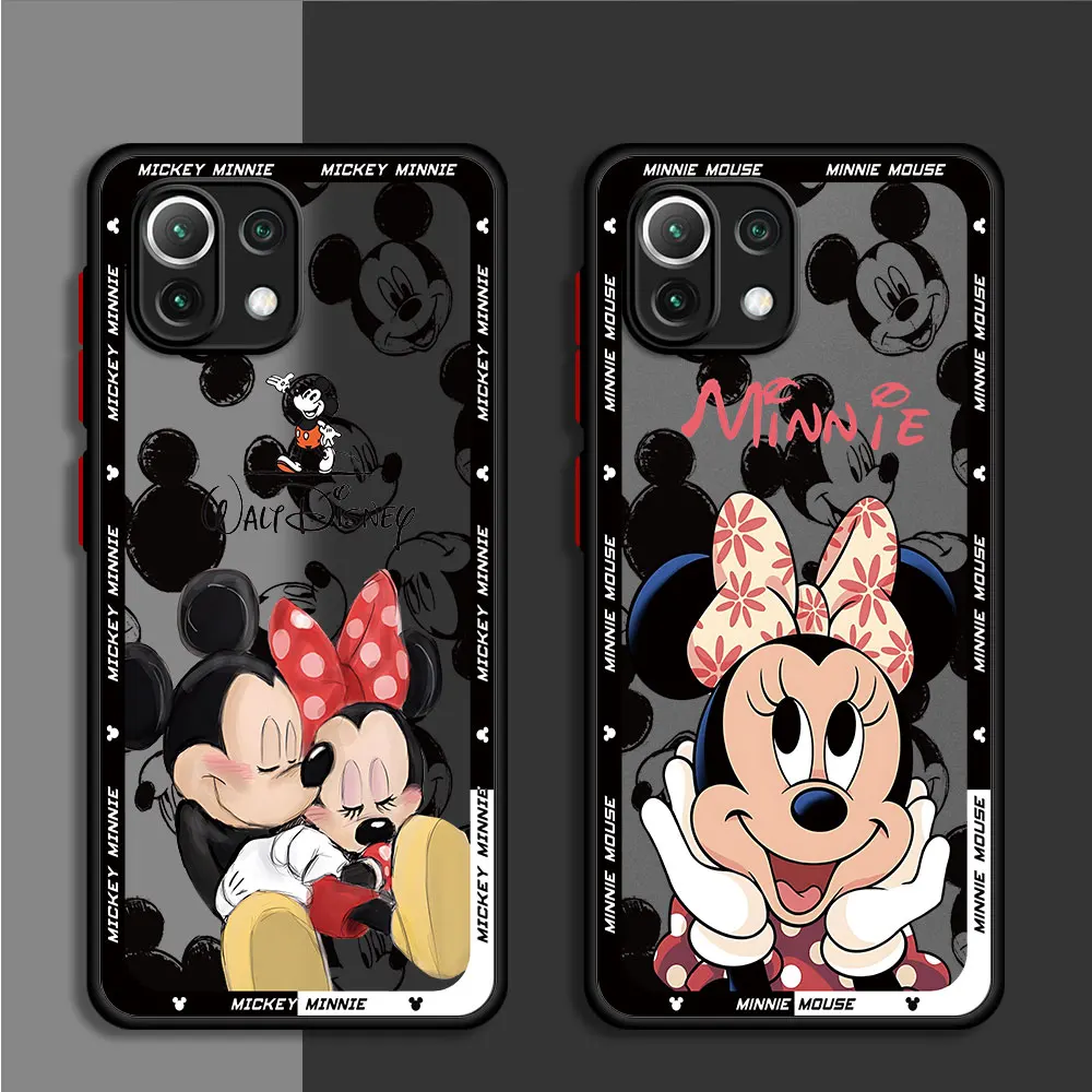 Disney Mickey Mouse Case for Xiaomi Mi 11 Pro 13T 10 Lite 10T 9 SE 12T Pro 11T 11 Lite Silicone Cover