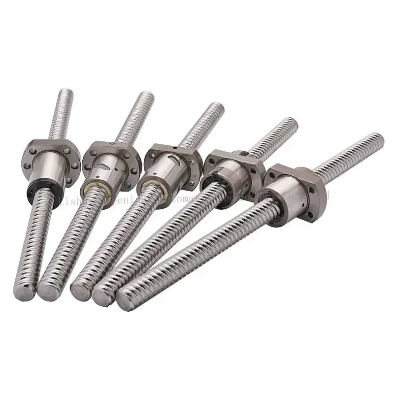 C7 Class Precision SFS 1610 Ball Screw with BKBF Support High Speed Low Noise CNC Machining End for Industrial Automation