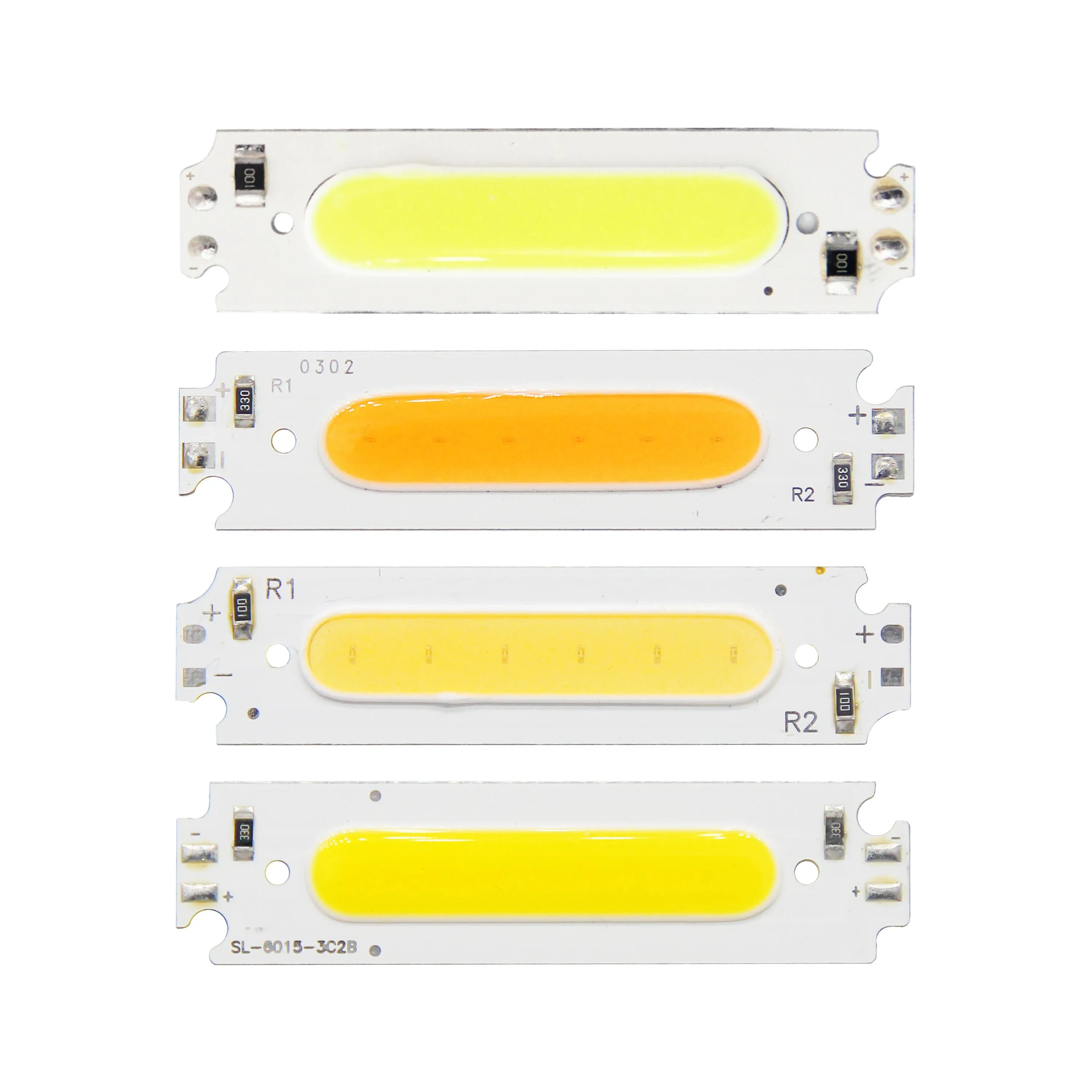 60*15mm LED 5V chip cob 2W COB LED Strip Light Source Bar Lamp DIY USB table lamp LED 5V Panel 5vLight LED strip light wholesale