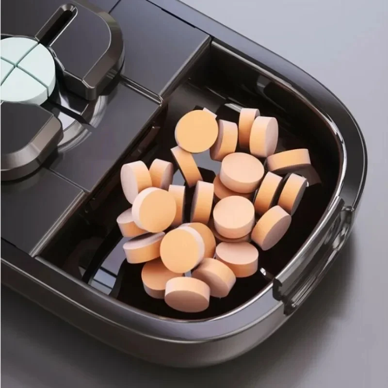 Multifunctional Pill Cutter Dispenser Portable Precision Adjustable Cutting Small Pills And Micro Pill Cutter Food Grade Blade