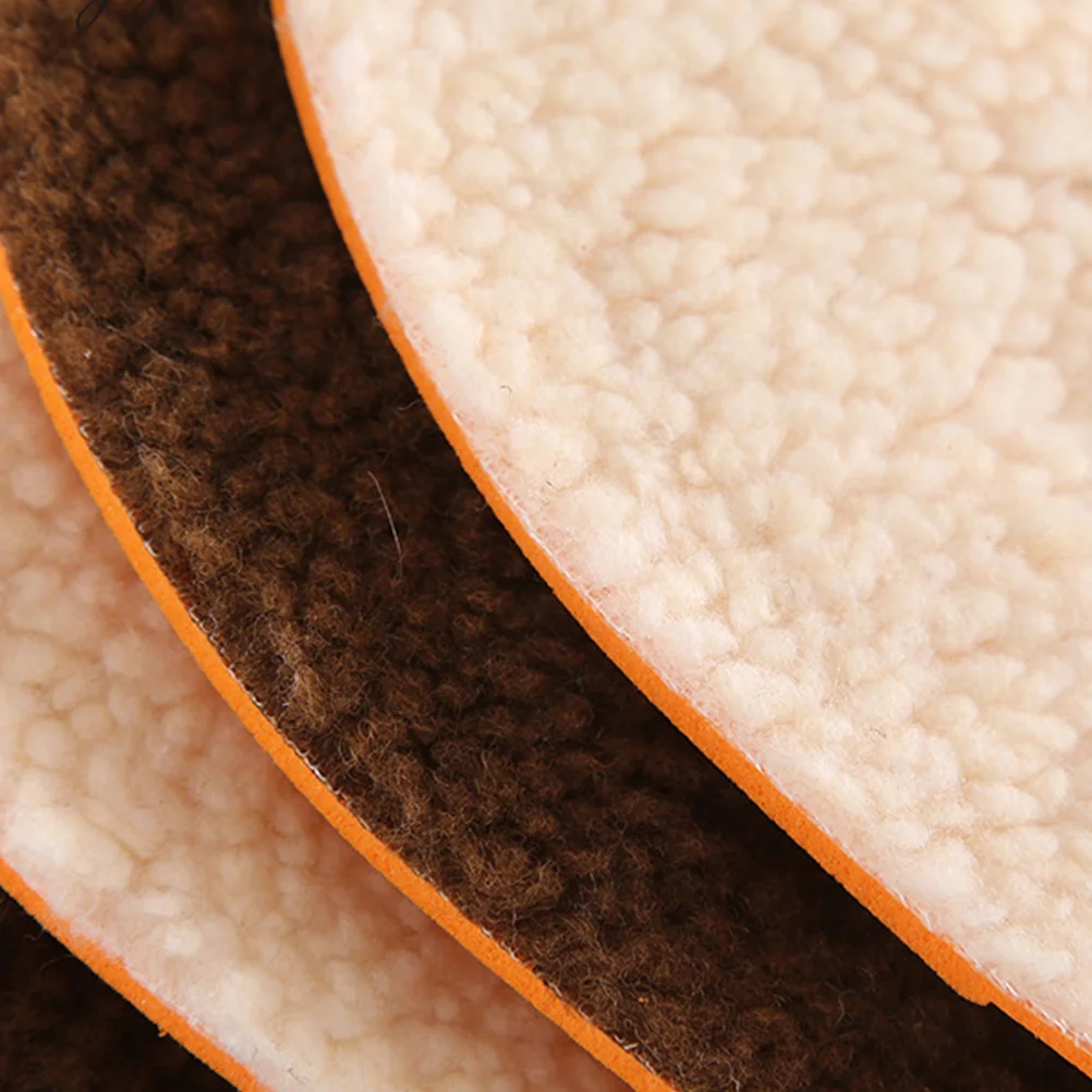 

1pcs 2 Pairs Warm Wool Insoles Thick Shoe Pads Winter Foot Care Insole Sweat Resistant Sports Cushions Family Gift 37-39