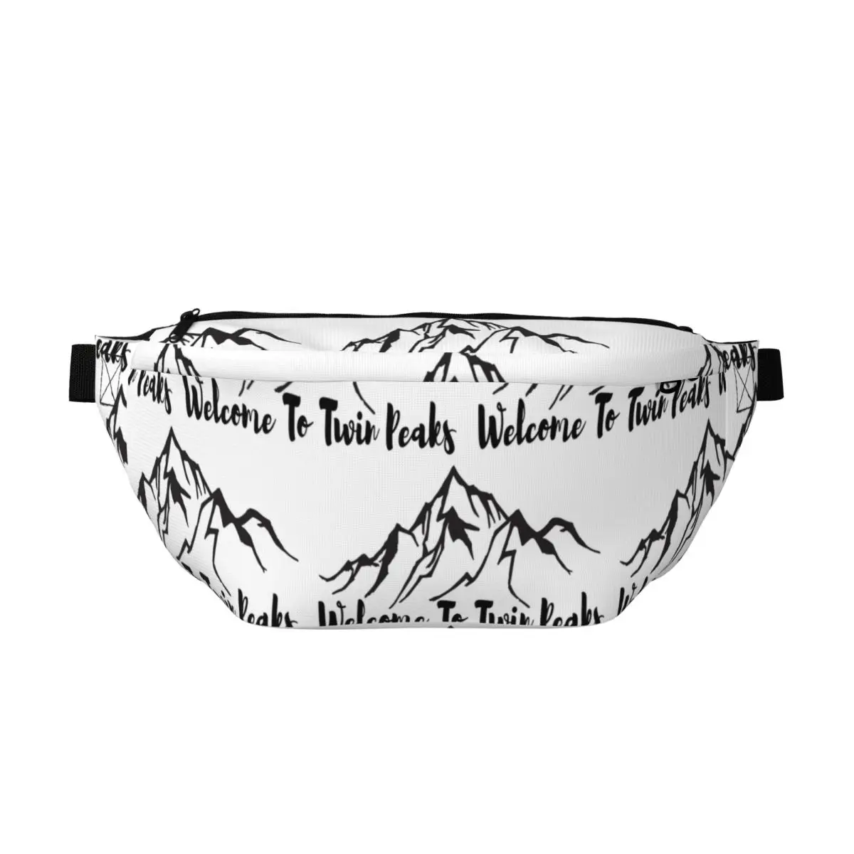 

Сумка-бананка через плечо Welcome To Twin Peaks для мужчин и женщин, регулируемая поясная сумка для путешествий, бега, хранения денег и телефона, нагрудная сумка