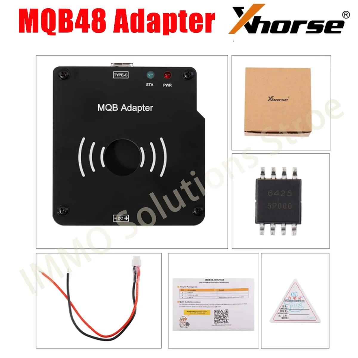 Xhorse XDMQBAGL VVDI MLB MQB48 Adapter For VW Audi No Need Disassemble Dashboard Work With MLB Tool VVDI2 PAD Plus Programmer