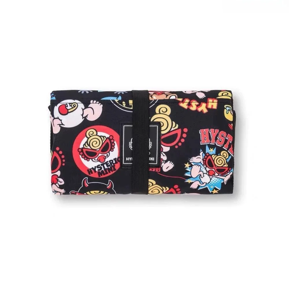 

Большая дорожная сумка Capaci, ручная сумка через плечо с держателем для удочки, милая мультяшная сумка Bla Super, сумка для хранения сосков, штабелируемая