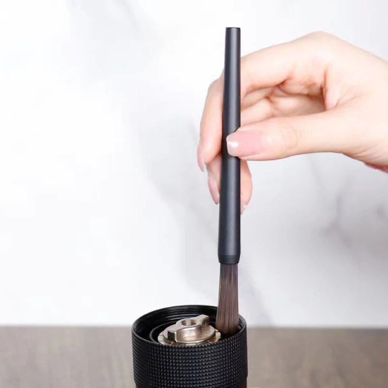 Coffee Grinder Cleaning Brush Coffee Powder Cleaning Brush Brewing Head Brush Set Barista Tools Coffee Bar Soft Bristle Brush.