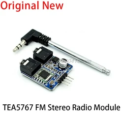 TEA5767 FM Stereo Radio Module For Arduino 76-108MHZ With Free Antenna Reverse Polarity Protection Diode Filtering Sensor