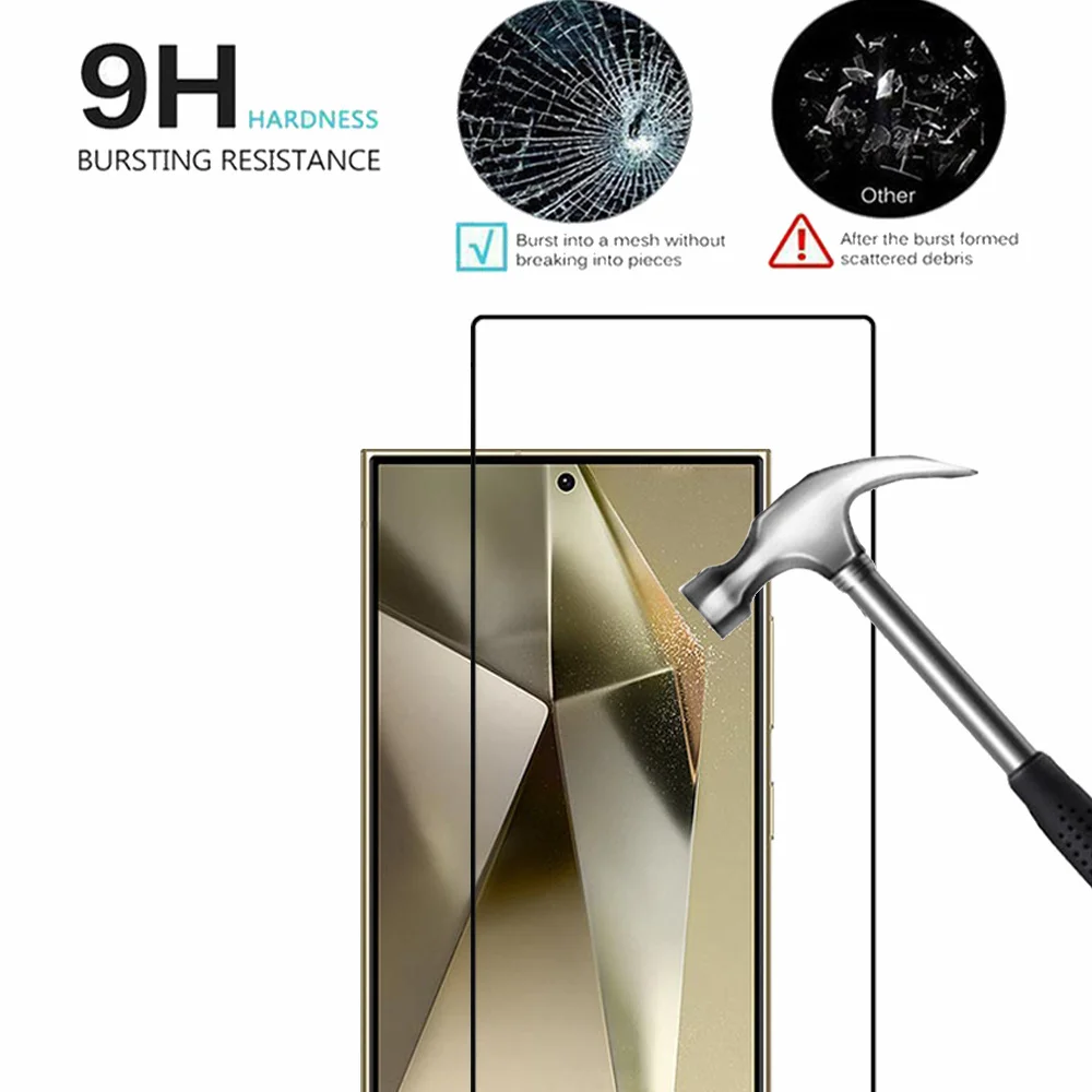 Tempered Glass For Samsung Galaxy S25 S24 Ultra Screen Protector Samsung S24 Ultra A56 A36 A26 A16 A55 A54 A53 A15 A25 A35 Film