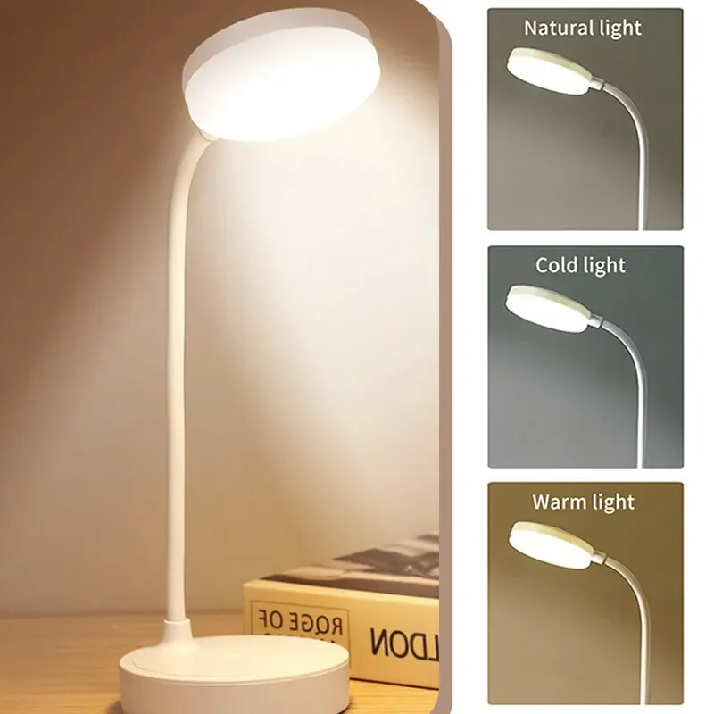 Led Table Desk Lamps Eye Protection Usb Rechargeble Learning Lights Children\'s Bedroom Bedside Adjustment Reading Night Light