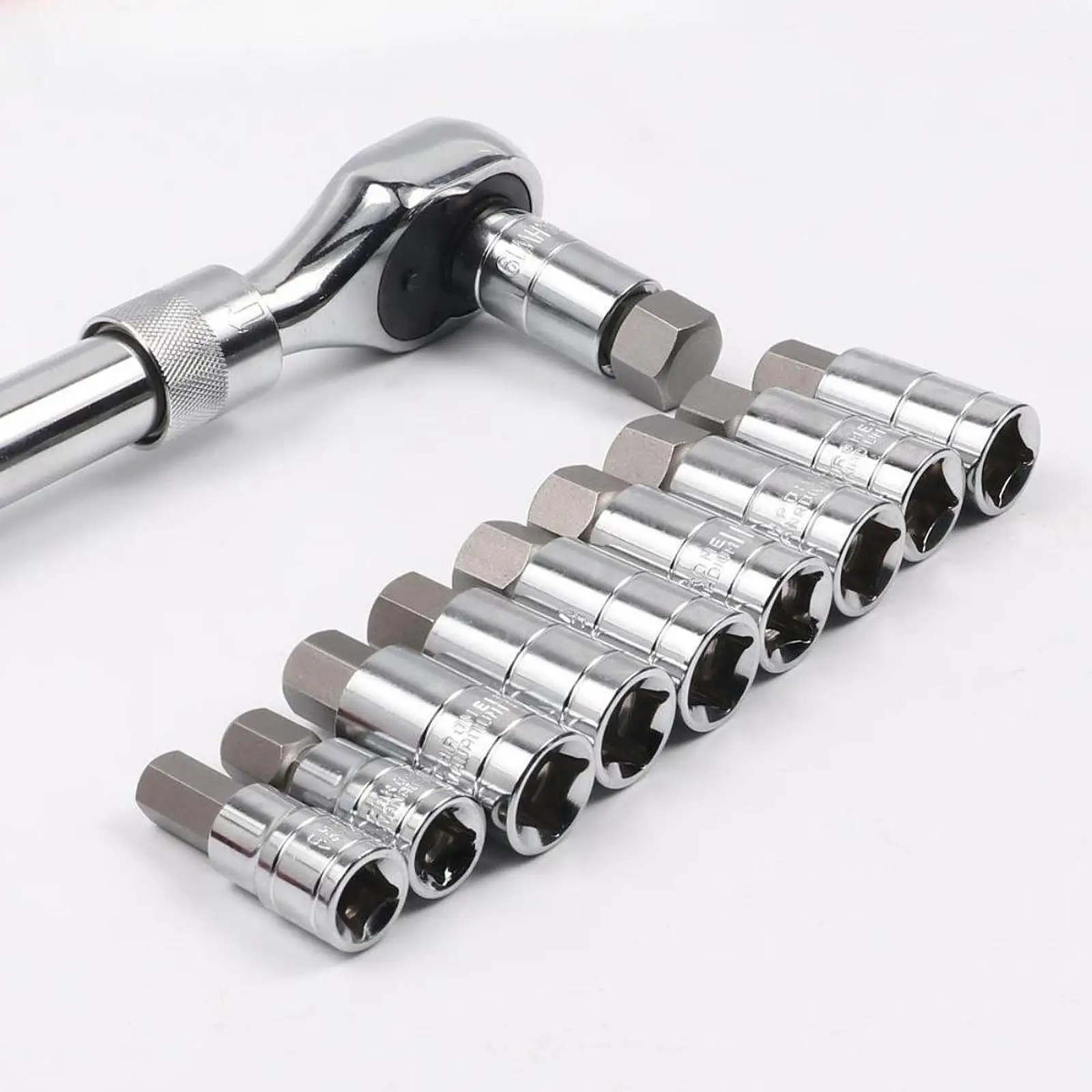 36 Pieces Socket Adapter Set Multifunction Combination Tool Professional Socket Adapter Manual Tool Socket Bits Star Bit Set