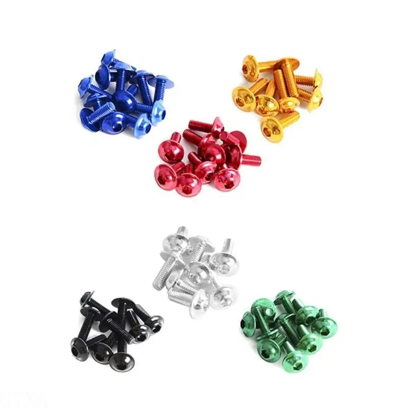 

G7NA Universal 251x Motorcycle Fairing Bolts Fastener Clips Screw Durable Stylish