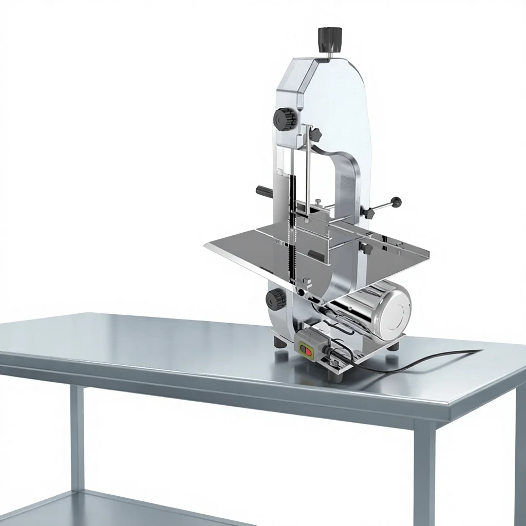 

Промышленная мясорезальная машина с электроприводом, новая, для обработки замороженного мяса и костей