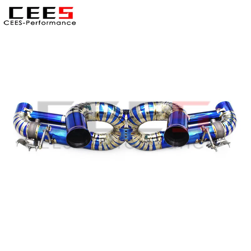 

CEES Catback выхлопная система для Mclaren GT 4.0T 2019-2023 прямые выхлопные трубы гоночного автомобиля OEM клапан выхлопная система