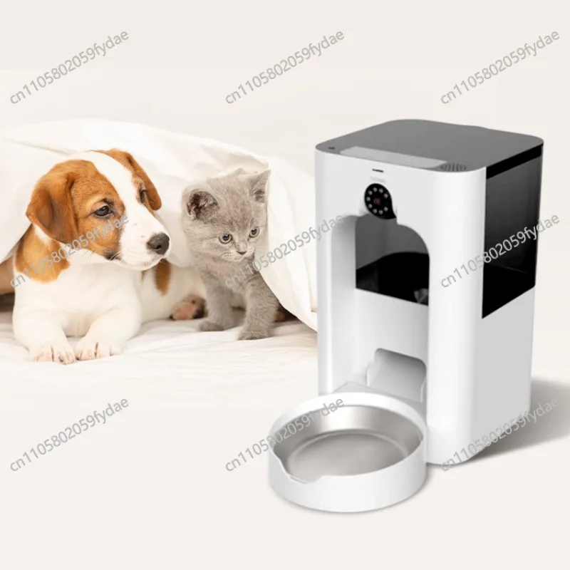 Smart Timing Automatic Bowl Wifi App Control Plastic Dog/Cat Feeder