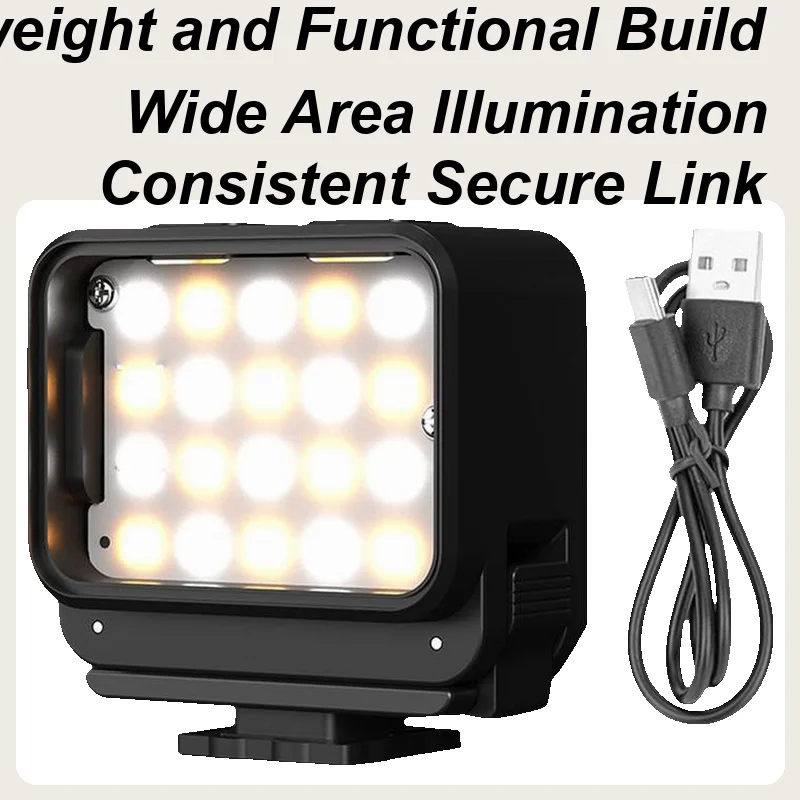 

Camera Lighting Photography Magnetic Fill Lighting Portable Lamp With Clip For Recording Streaming Studio Makeup Selfie Filming