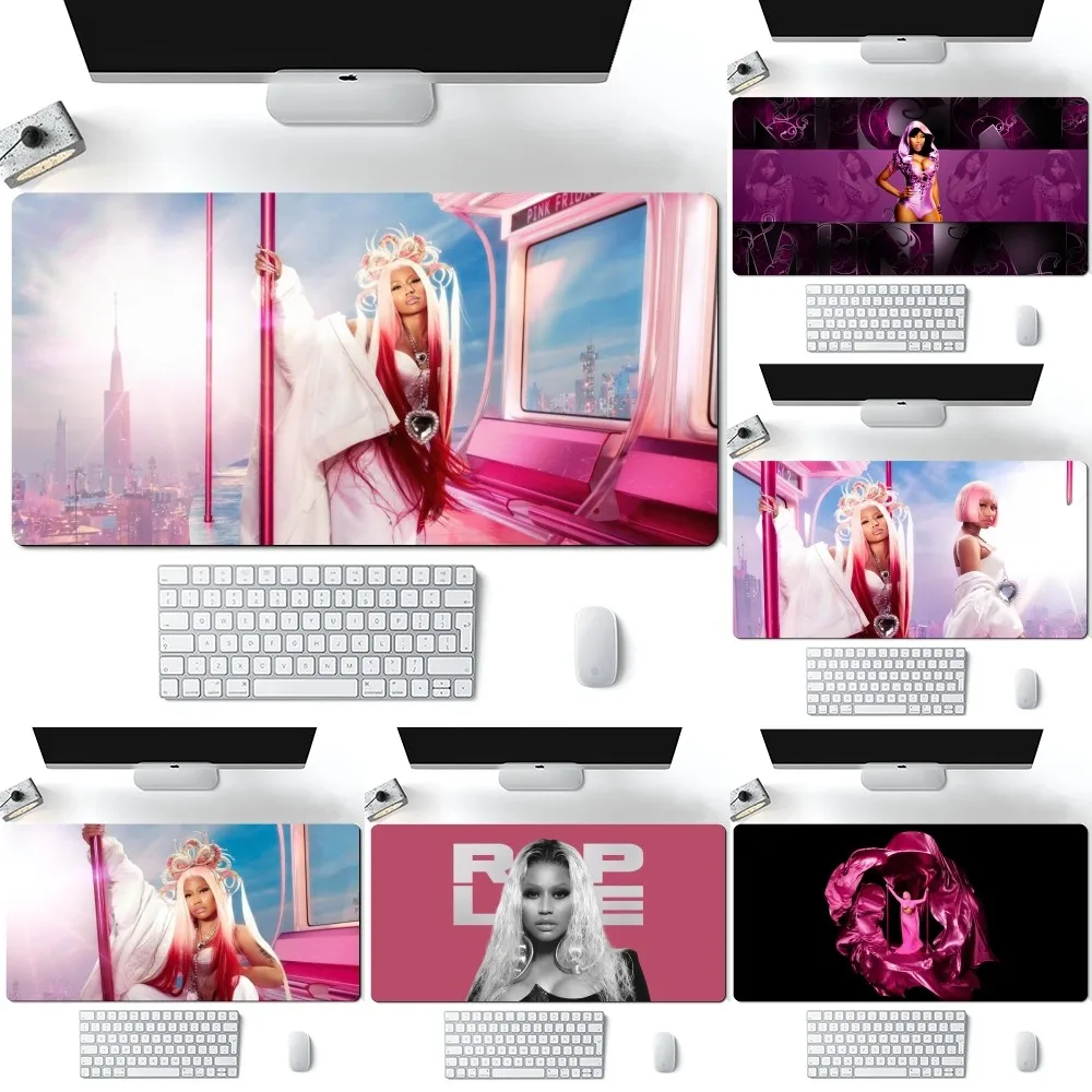rapper N-Nicki Minaj Mousepad Computer Laptop Gamer Pad PC Gaming Accessories Desk Mats