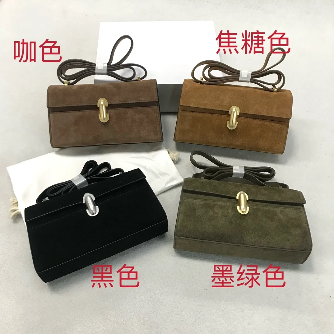 

2023 Spring Real Leather Simple Elegant Niche Women Shoulder Bag